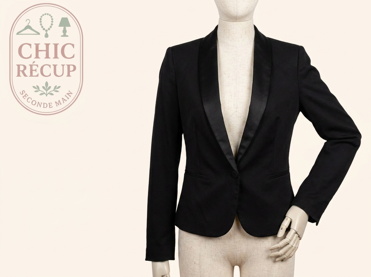 Blazer Sans Marque - L - Noir - Saaug-52
