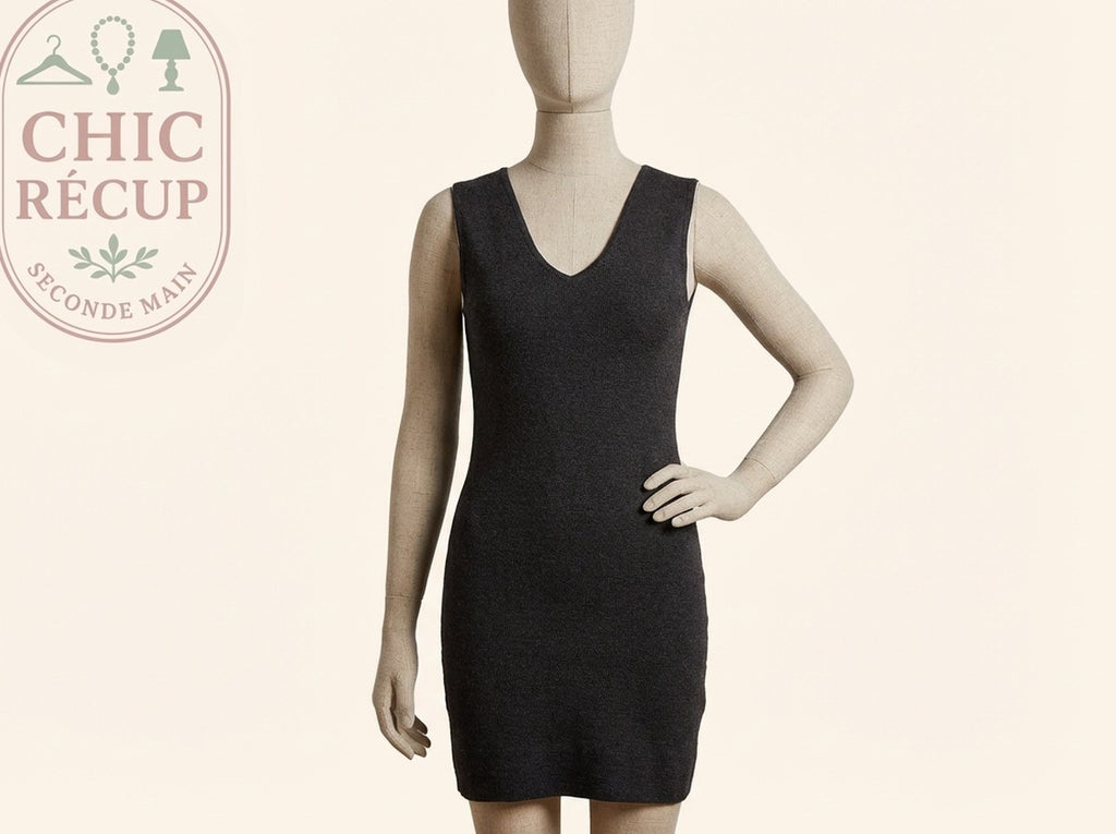 Robe Mini Mango - S - Noir - Joghi-3