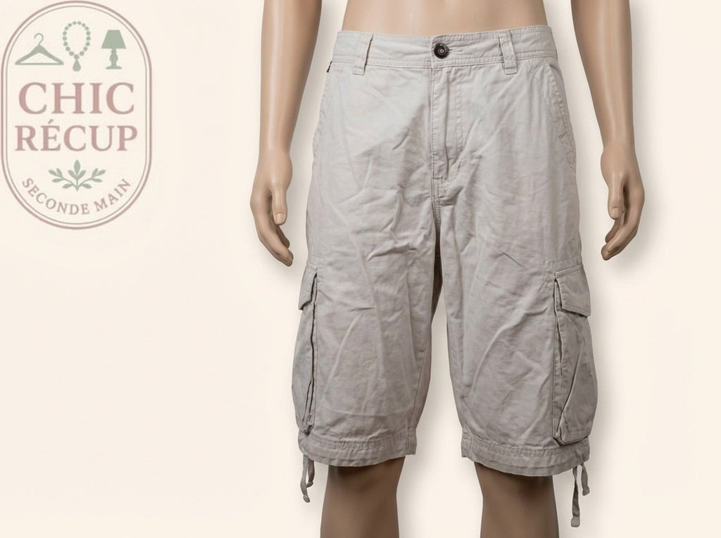 Short Cargo 55dsl - Xxl - Blanc - Absah-01