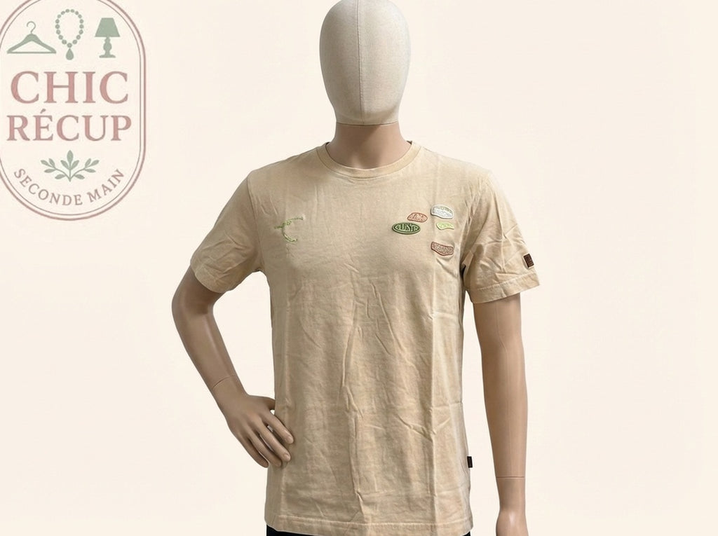 T-shirt Unis Gentleman Farmer - Xl - Beige - Labag-116