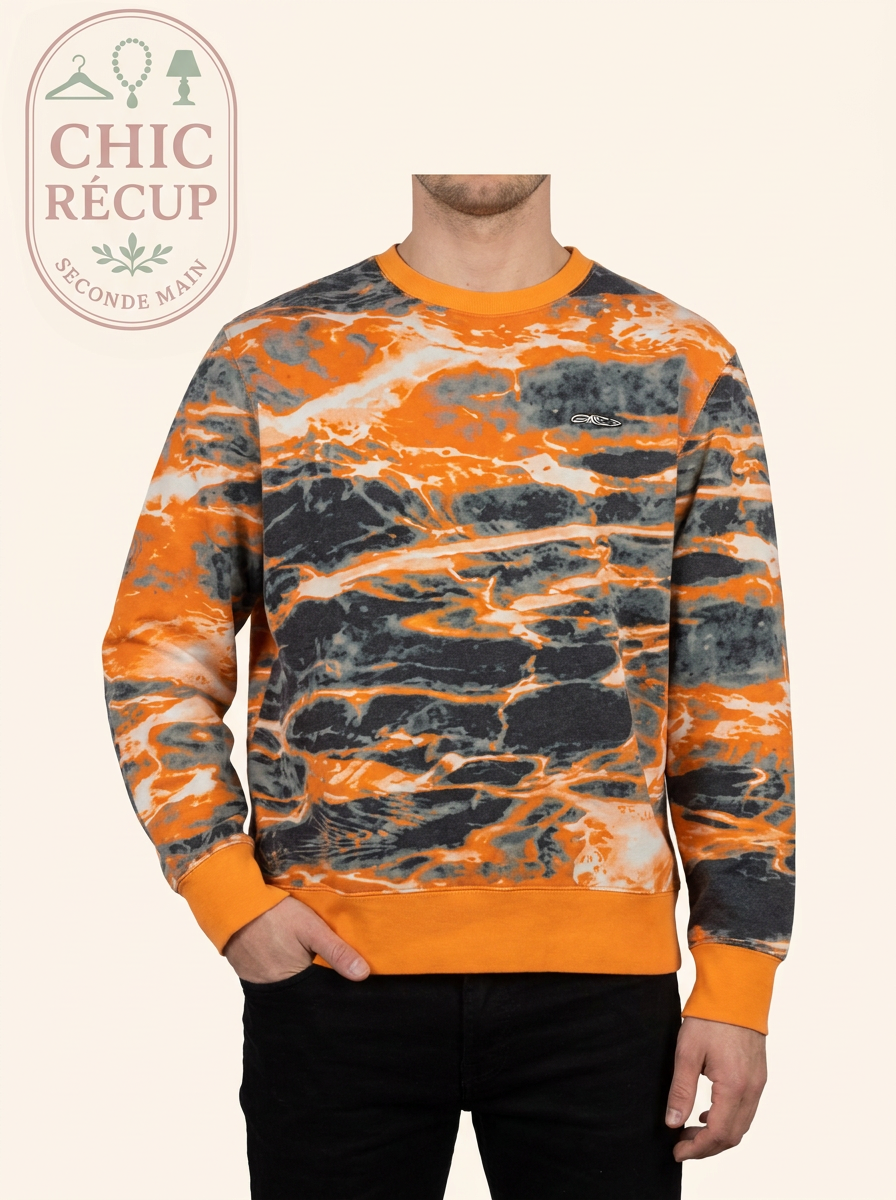 Sweatshirt Nike Acg - L - Orange - Therma-fit