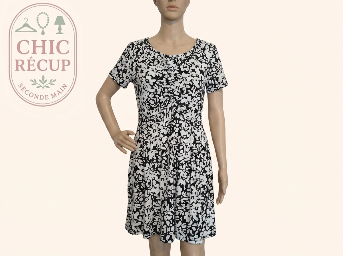 Robe - Riu - Fr 44 - Noir - Sasch-23