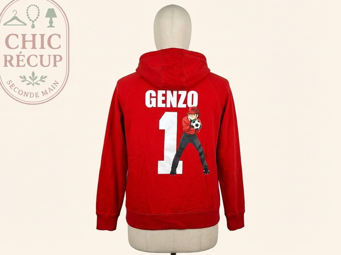 pull et pull a capuche Celio rouge taille M