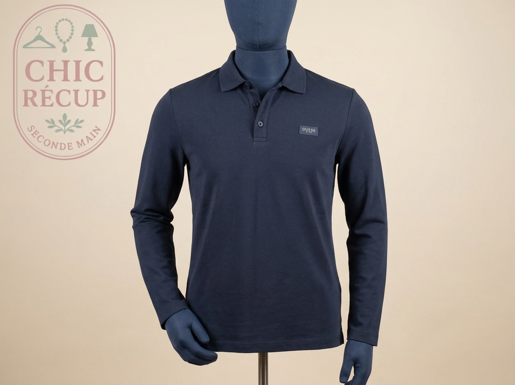 Polo - Guess - S - Bleu - Phleg-69