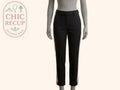 Pantalon Droit Zara - S - Noir - Vabar-06