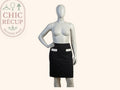 Jupe Midi Etincelle - Xl - Noir - Labag-261