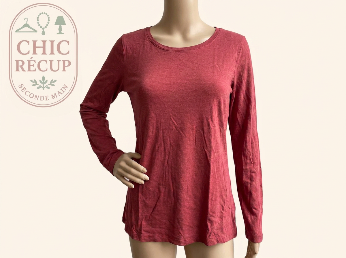 Blouse Etam - M - Corail - Audeb-98