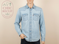 Chemise En Jean - Levi's - M - Bleu - Fregl-47