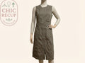 Robe Longue Eva Kayan - 42 - Kaki - Myfed-23