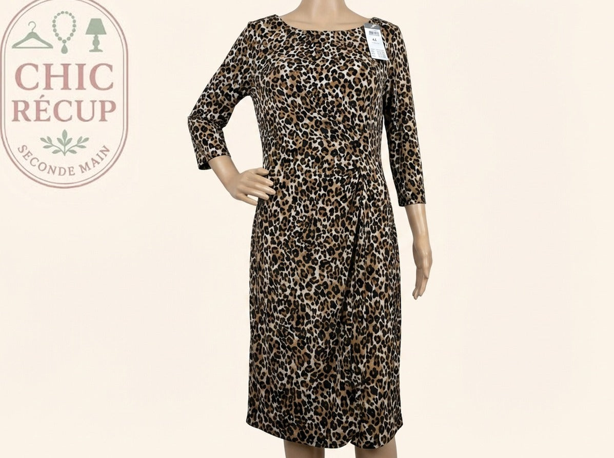 Robe Midi Vera Mont - 44 - Marron - Labag-80