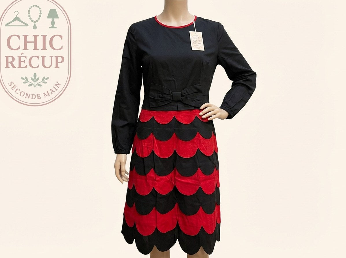 Robe Midi Almatrichi - Xl - Noir - Labag-26