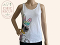 Debardeur Disney - 38 - Blanc - Audeb-14
