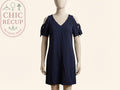 Robe Casual Promod - T40 - Marine - Mache-17