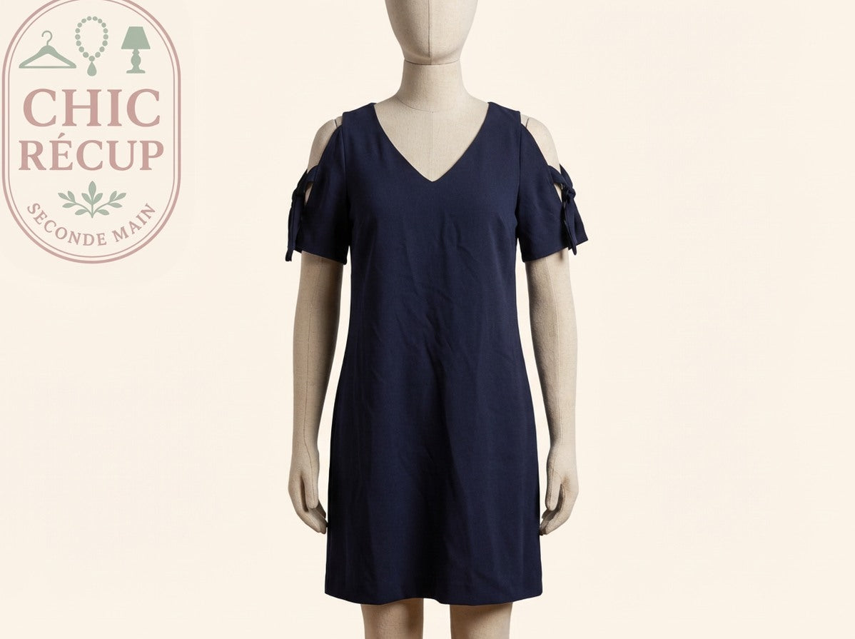 Robe Casual Promod - T40 - Marine - Mache-17