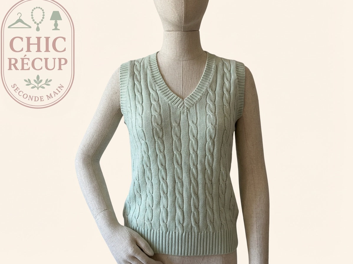 Blouse Brandy Melville - S - Vert - Yuark-08