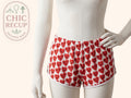 Short Undiz - S - Blanc - Motifs cœurs