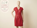 Robe Freda - Xl - Rouge - Zip