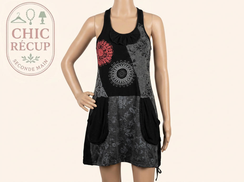 Robe Casual D-stiag - M - Noir - Myfed-233
