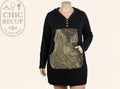 Robe noire à capuche La Mode Est à Vous T46