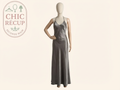 Robe Longue Zara - Xs - Gris - Amfat-41