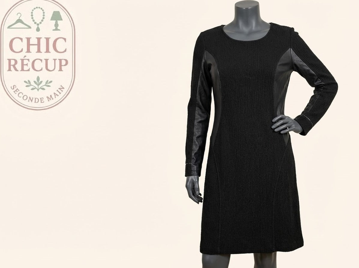 Robe Midi Eva Kayan - 44 - Noir - Myfed-14