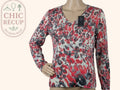 Blouse Piazza Sempione - 50 - Rouge - Labag-291