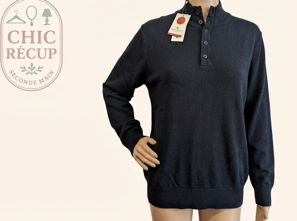 Blouses Manches Longue Montagut - Xl - Marine - Labag-21