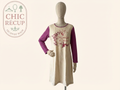 Chemise de nuit Françoise Saget - 50/52 - Crème