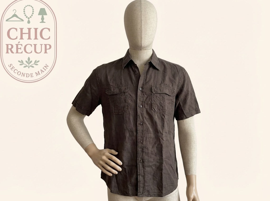 Chemise Trussardi Jeans - Xl - Marron - Phleg-07
