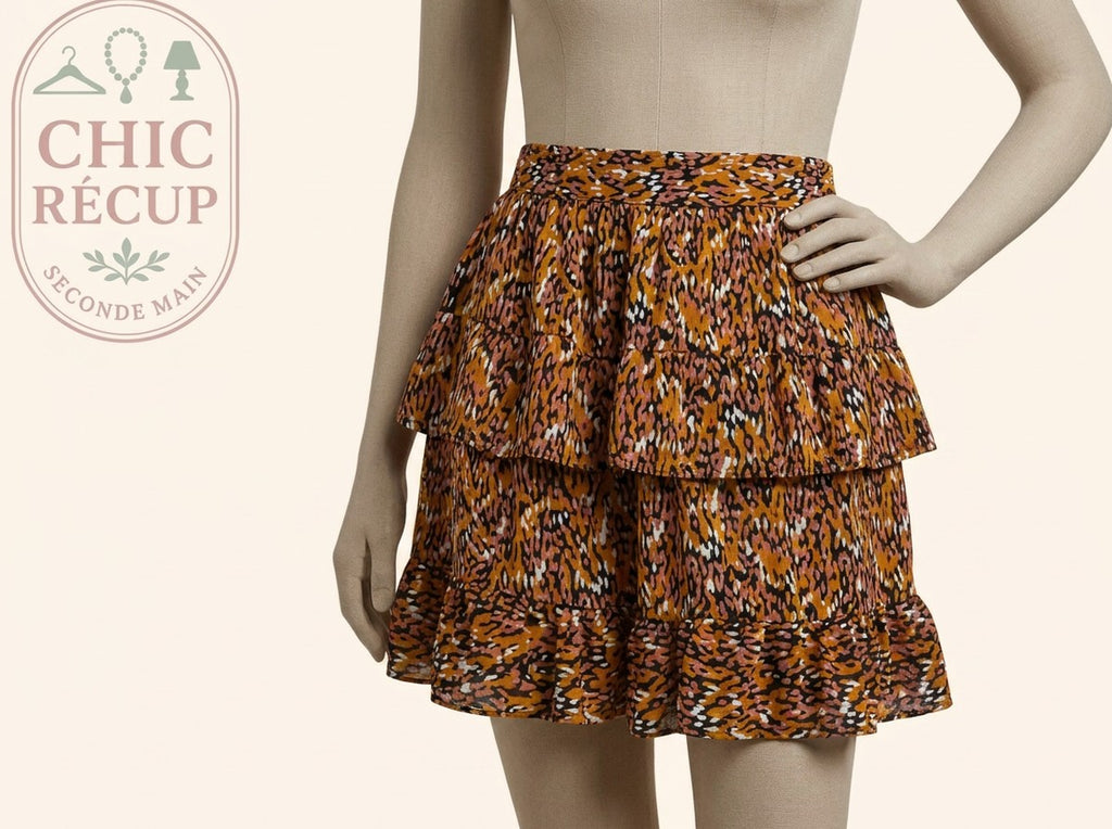 Jupe courte Only - M - Orange