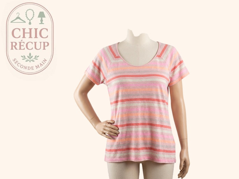 T-shirt Montagut - Xl - Fuchsia - Labag-154