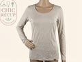 Blouse Manches Longues You - S - Blanc - Brhal-77