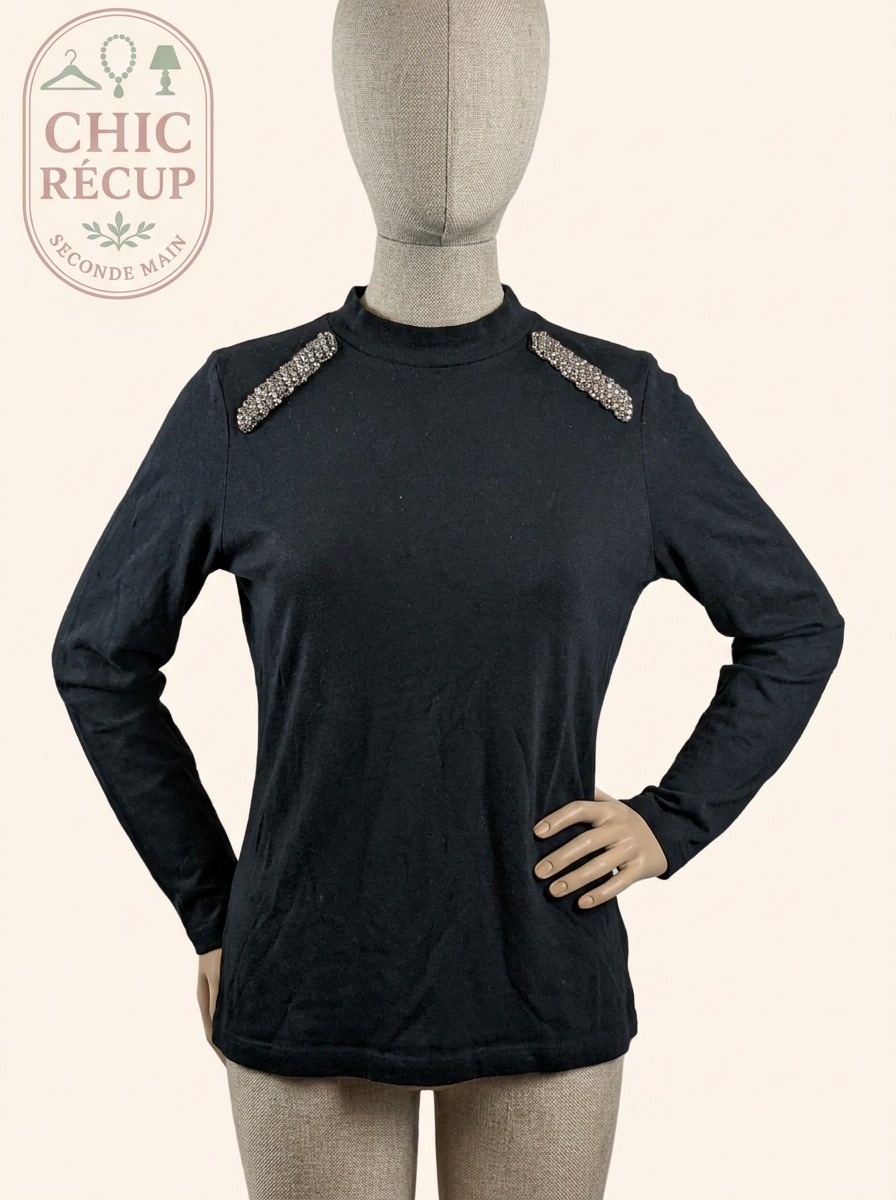 Blouse Naf Naf - L - Noir - Myfed-151