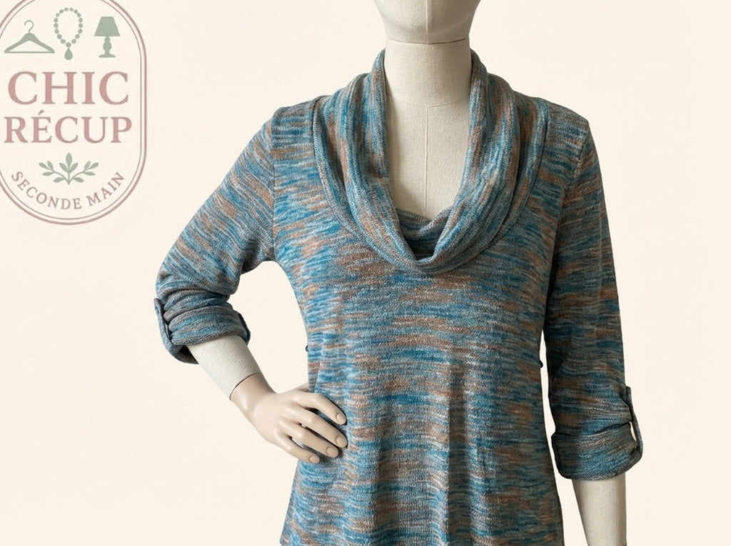Blouses 3/4 Canyon River Blues - L - Bleu - Chpav-135