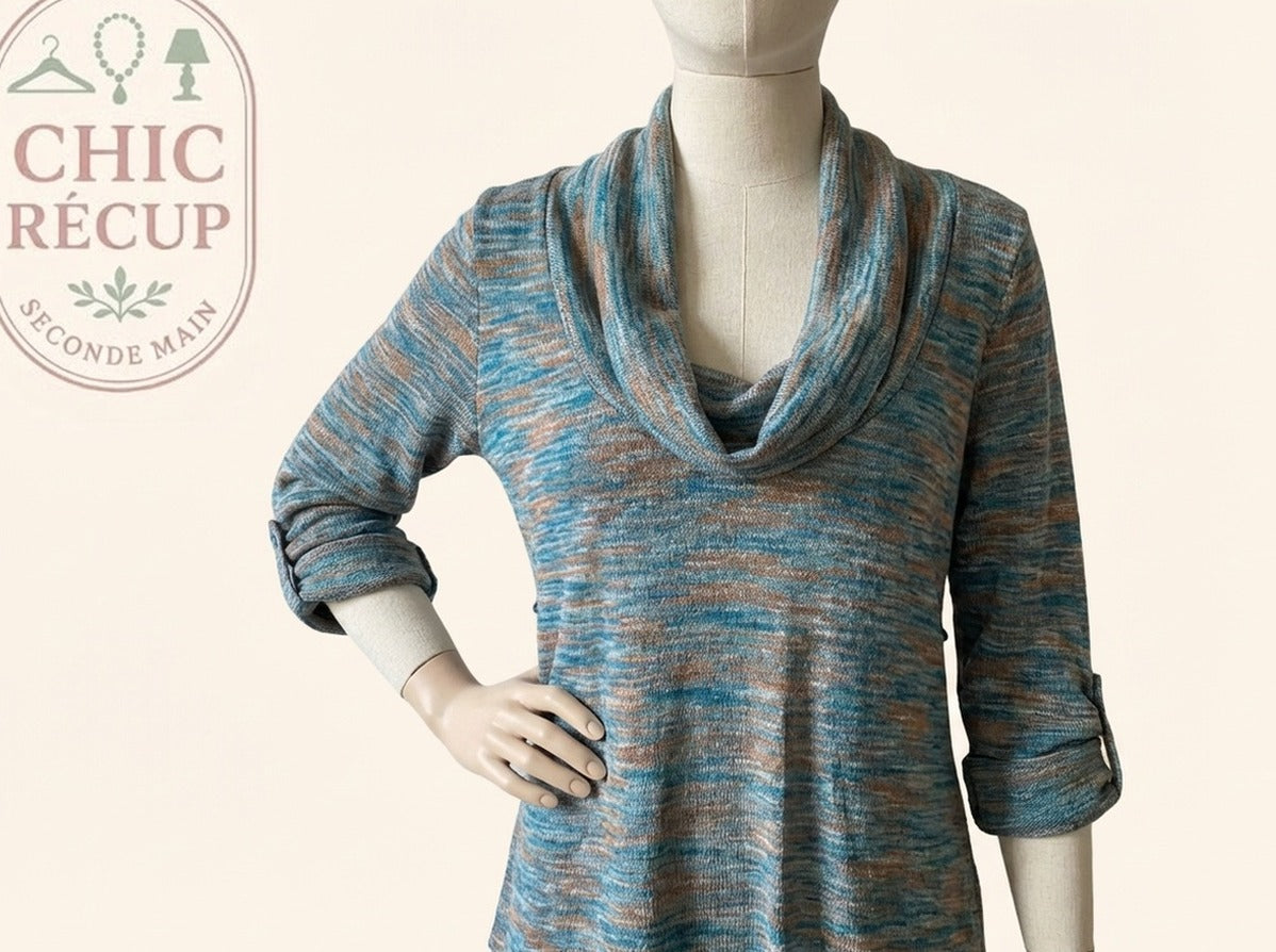 Blouses 3/4 Canyon River Blues - L - Bleu - Chpav-135