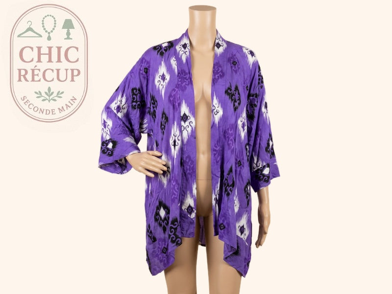 Kimono H&l - L - Violet - Brhal-148