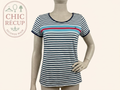 T-shirt - Terre De Marins - S - Blanc - Qubur-154
