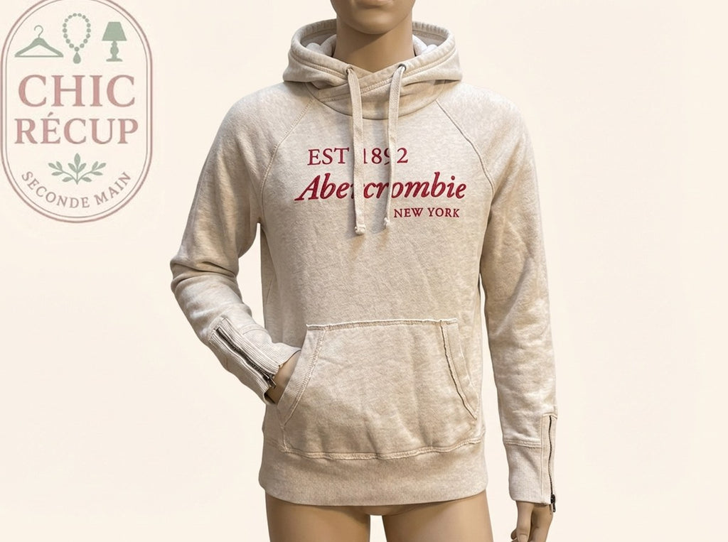 Pull A Col Roulé Abercrombie & Fitch - L - Blanc - Paval-82