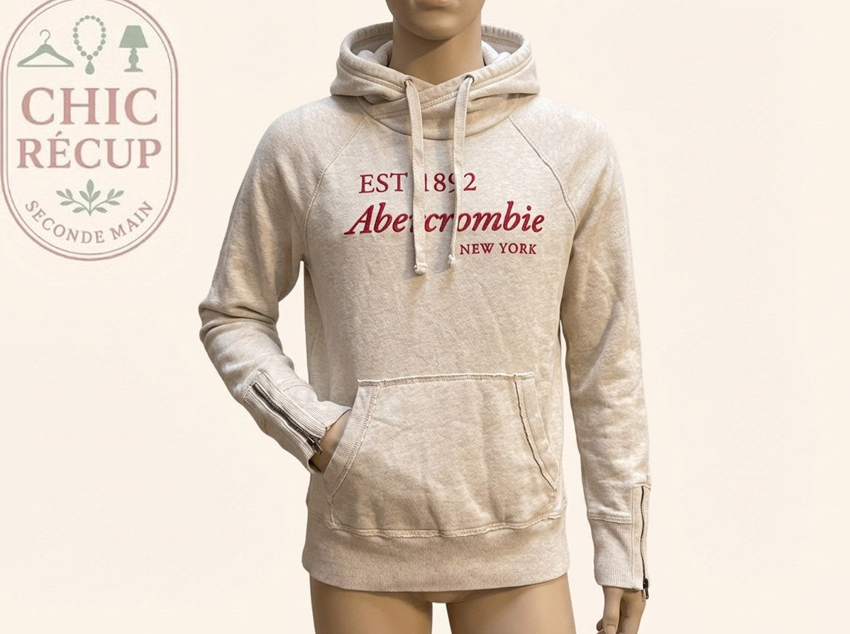 Pull A Col Roulé Abercrombie & Fitch - L - Blanc - Paval-82