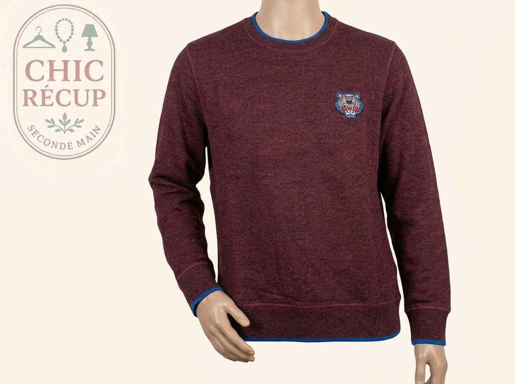 Sweats Kenzo - S - Bordeaux - Thgen-108