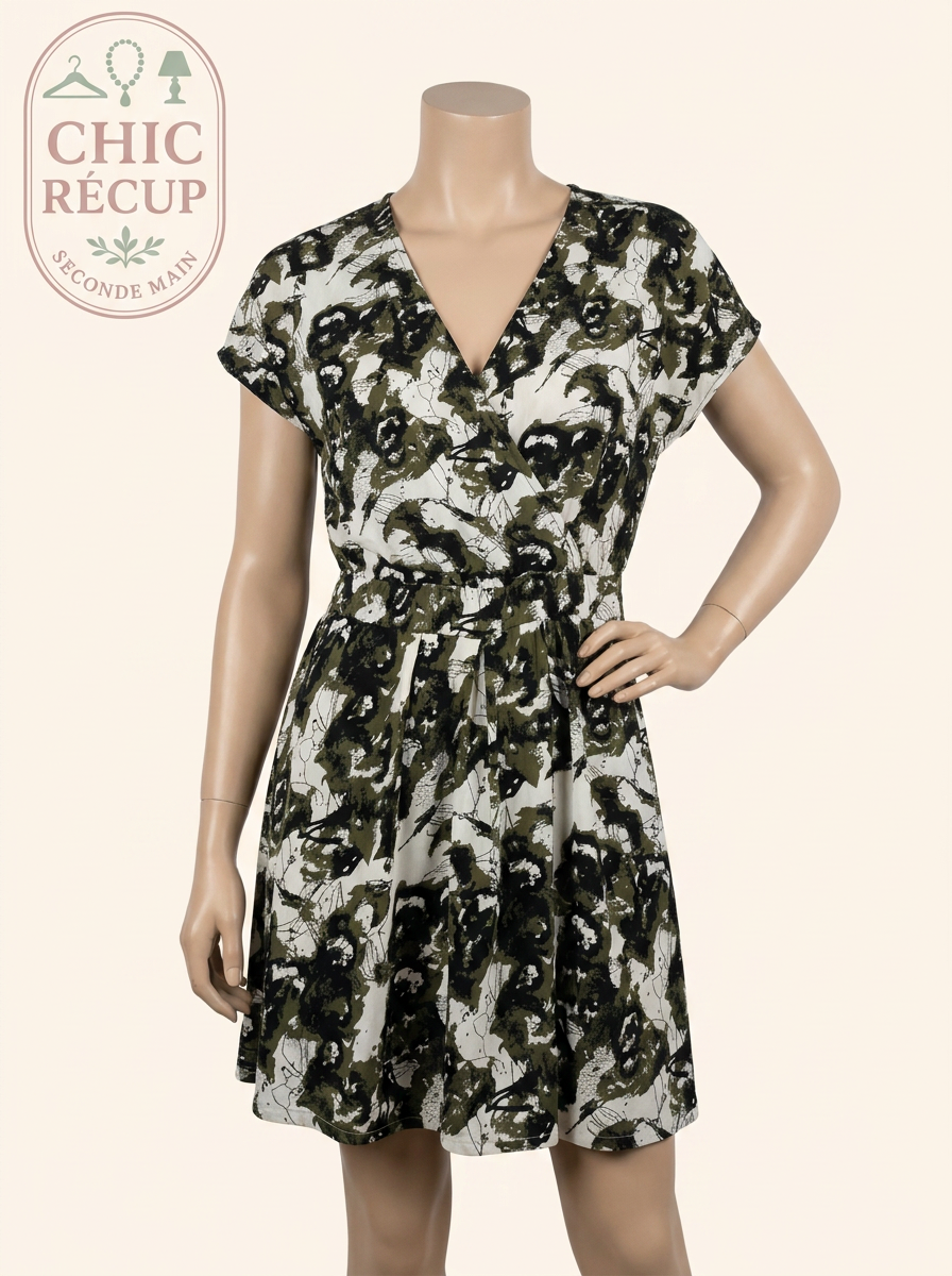 Robe Casual Object - 42 - Vert - Myfed-153
