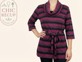 Blouses 3/4 Canyon River Blues - Xl - Violet - Chpav-136