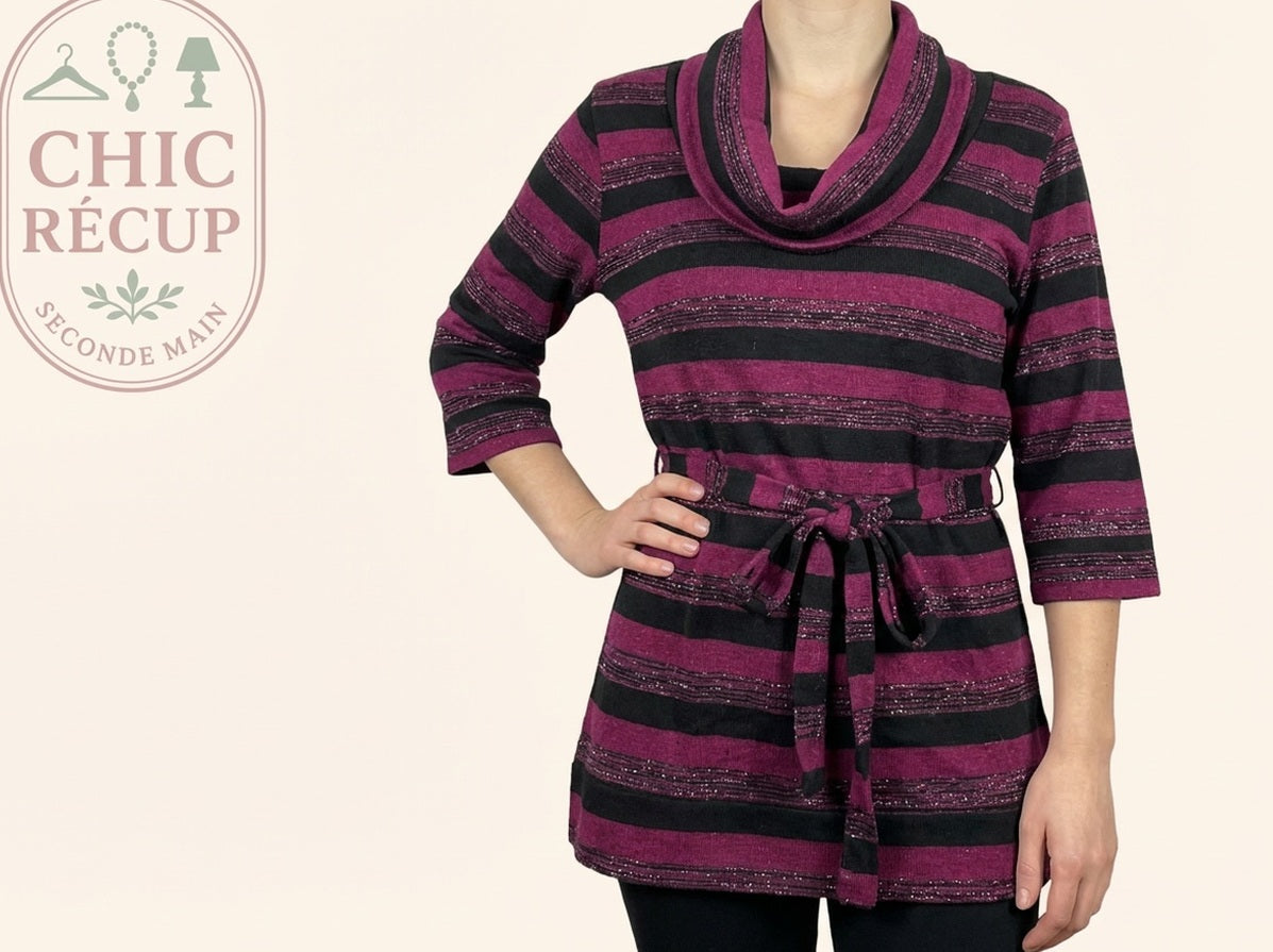 Blouses 3/4 Canyon River Blues - Xl - Violet - Chpav-136