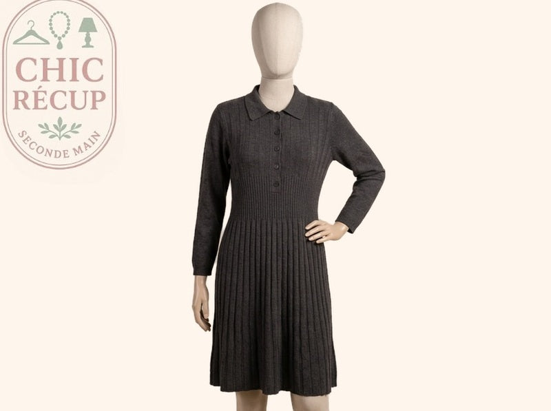 Robe D'hiver Lacoste - Xl - Gris - Labag-253