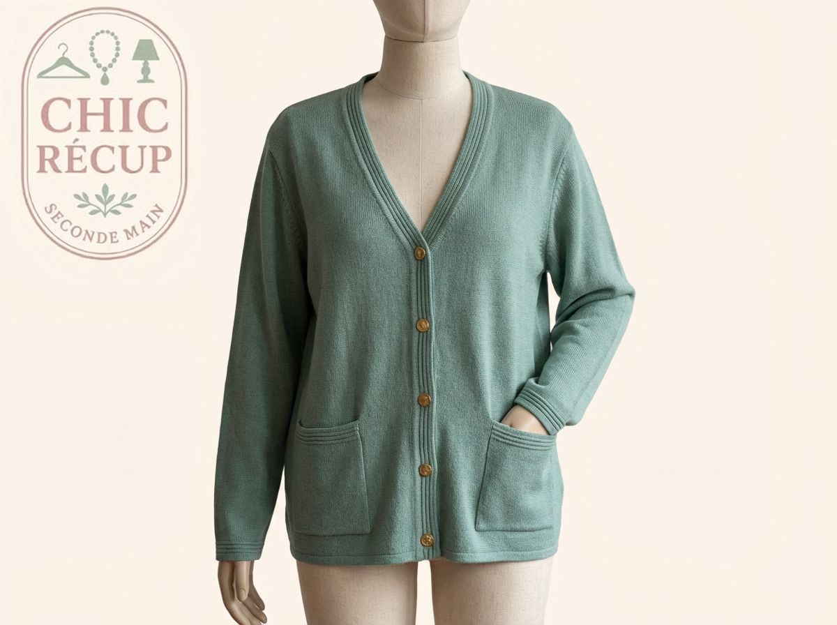 Cardigan Damart - Xl - Vert - Labag-249