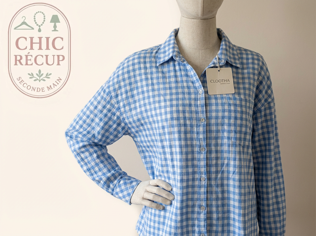 Chemise Cloothes - M - Bleu Ciel - Lubel-39