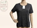 Blouses Manches Courte Weill - 46 - Noir - Labag-84