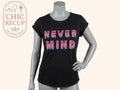 T-shirt Promod - Xl - Noir - Never Mind