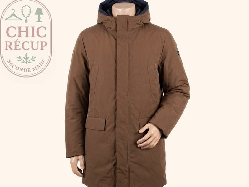 Doudoune Armani Jeans - Xl - Marron - Thgen-52