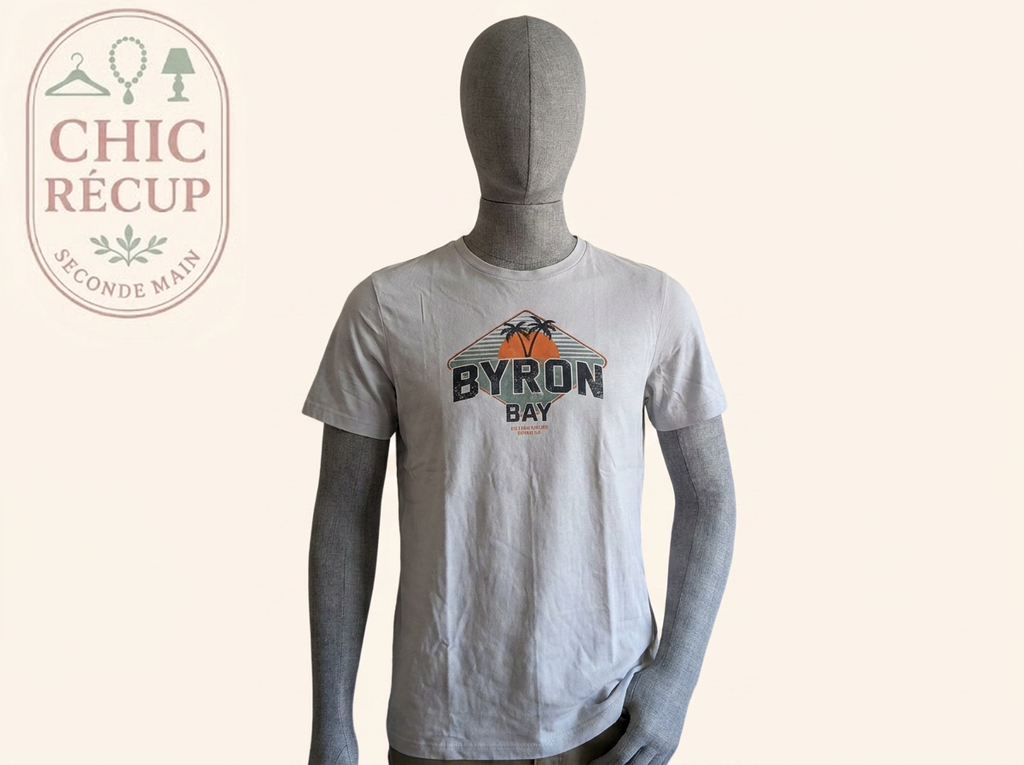 T-shirt Imprimé Kiabi - M - Blanc - Audeb-83